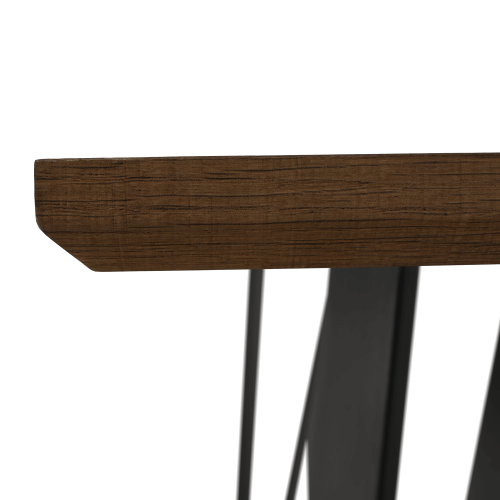 Jedálenský stôl, dub/čierna, 150x80 cm, FRIADO Jedálenský stôl, dub/čierna, 150x80 cm, FRIADO