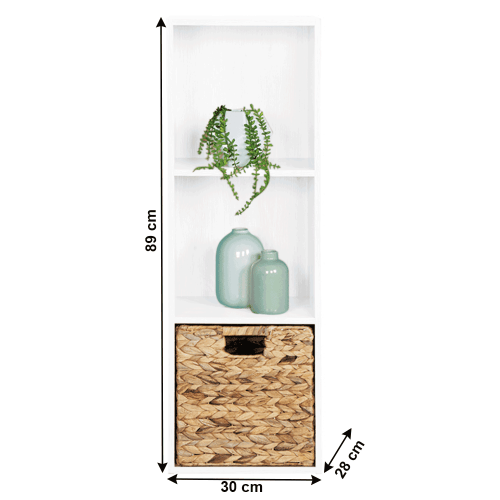 Regál, biela, SVION