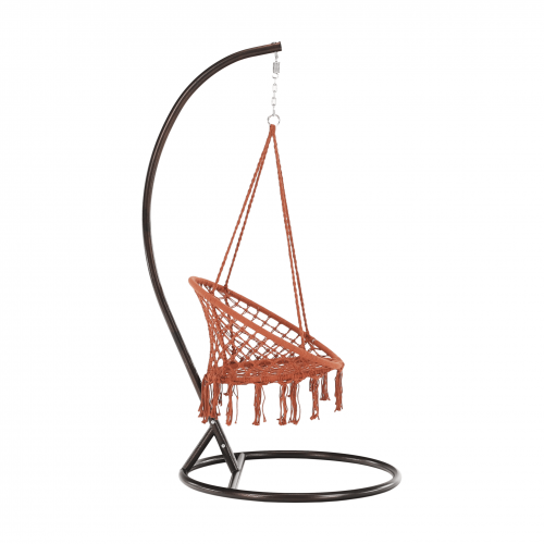 Závesné kreslo, béžovohnedá, AMADO 2 NEW