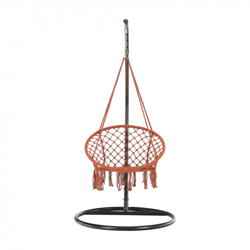 Závesné kreslo, béžovohnedá, AMADO 2 NEW