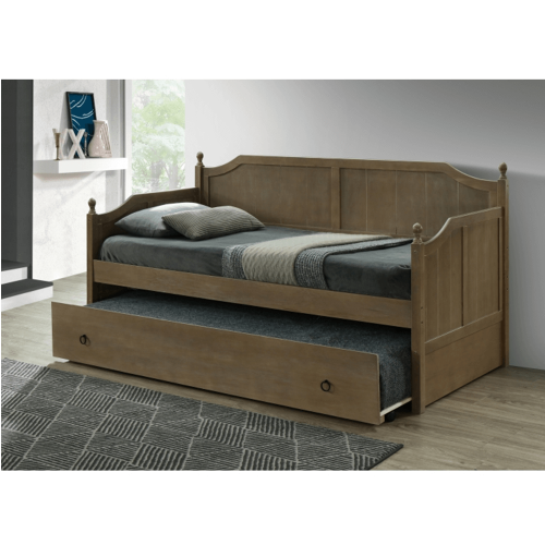 Posteľ s prístelkou, 90x200, dub antický, BAROBA