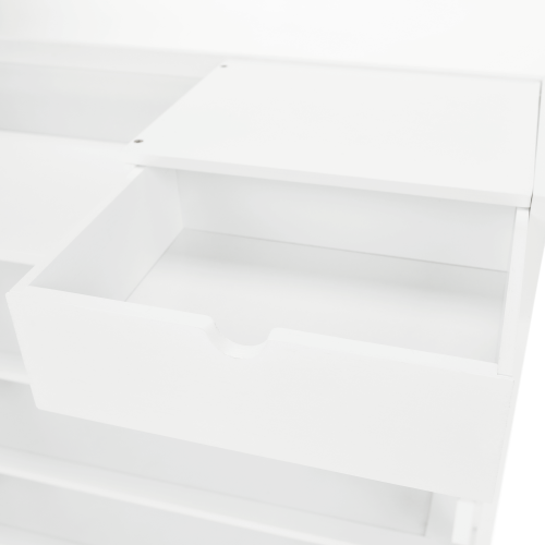 Botník, 7-radový, biela, KATLEY