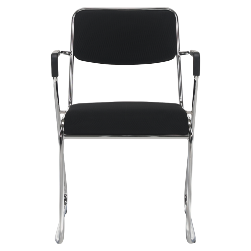 Zasadacia stolička, čierna sieťovina, DERYA NEW