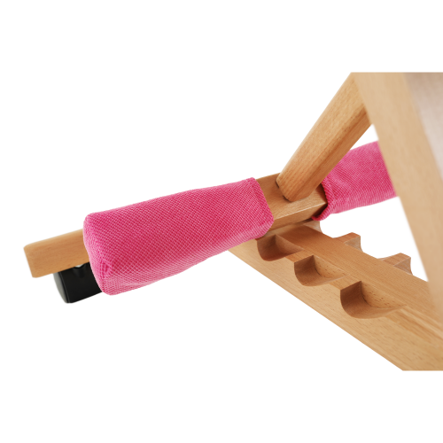 Ergonomická kľakačka, ružová/buk, GROCO