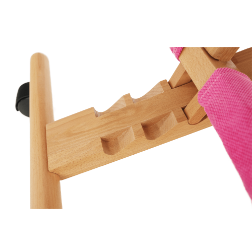 Ergonomická kľakačka, ružová/buk, GROCO