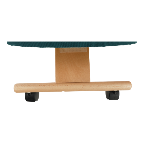 Ergonomická kľakačka, petrolejová/buk, FLONET