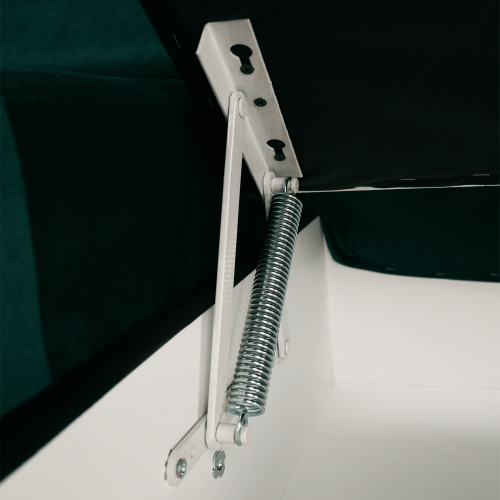 Sedacia súprava, smaragdová, pravá, LAMORA U