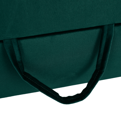 Sedacia súprava, smaragdová, pravá, LAMORA U