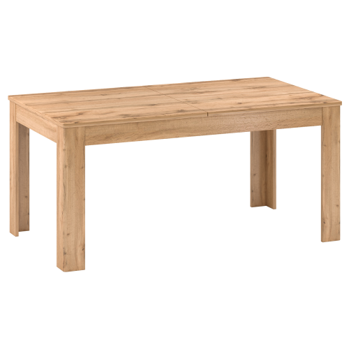 Rozkladací jedálenský stôl, dub apalačský, 160-200x90 cm, PUSAN S Rozkladací jedálenský stôl, dub apalačský, 160-200x90 cm, PUSAN S